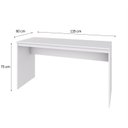 Ver imagem 5 de Escrivaninha Mesa Escritório 135cm Office Turim Espresso Móveis