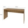 Escrivaninha Mesa Escritório 135cm Office Turim Espresso Móveis - 5