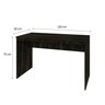 Escrivaninha Mesa Escritório 120cm Office Turim Espresso Móveis - 5