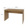 Escrivaninha Mesa Escritório 120cm Office Turim Espresso Móveis - 5