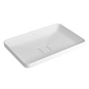 Ver imagem 1 de Cuba Sobrepor Retangular 60cm Deca Slim Branco L.23060.17