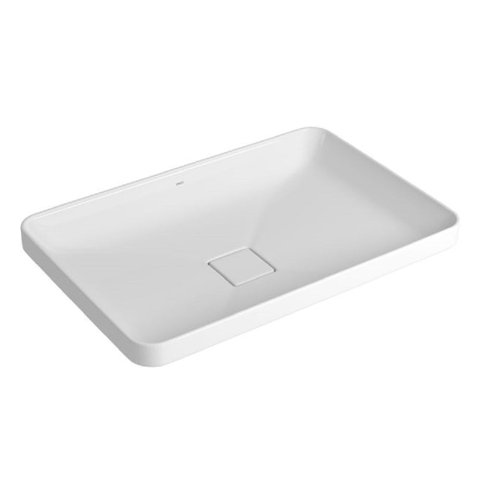 Cuba Sobrepor Retangular 60cm Deca Slim Branco L.23060.17