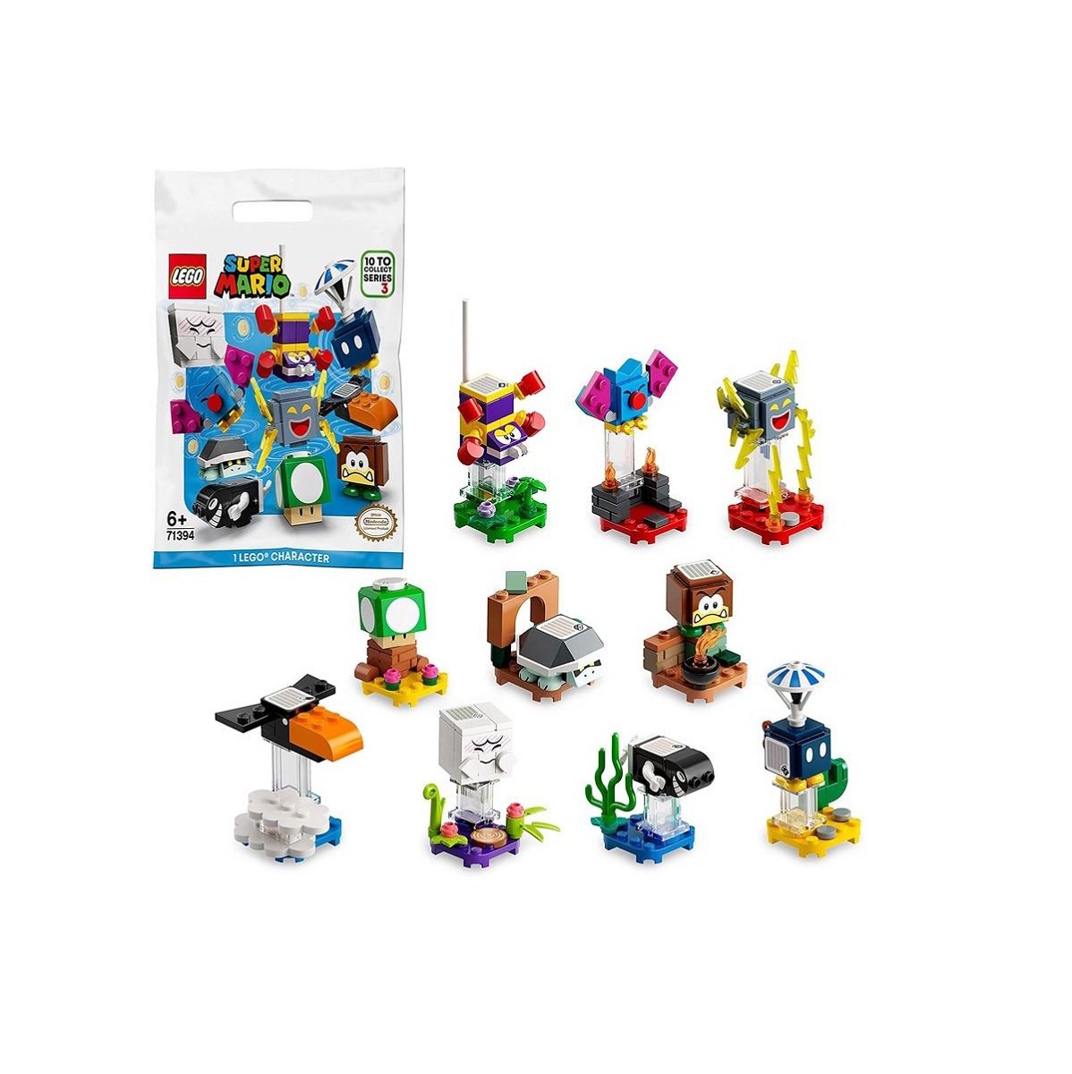 Lego Super Mario 24 Pc Serie 3 Pacote de Personagens 71394 - 2