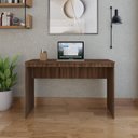 Ver imagem 2 de Escrivaninha Mesa Escritório 120cm Office Turim Espresso Móveis