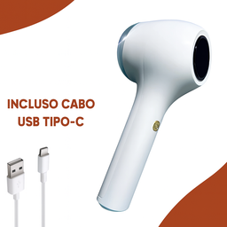 Removedor Fiapos e Pelos Elétrico sem Fio Papa Bolinhas Recarregável Led Potente e Ideal para Roupas - 3
