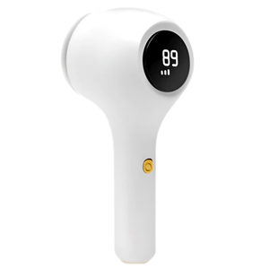 Removedor Elétrico de Pelos Fiapos Digital Branco Usb