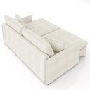 Ver imagem 7 de Sofá Cama Retrátil para Sala de Estar 174cm Una K01 Bouclê Cru - Lyam Decor