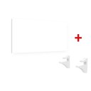 Ver imagem 1 de KIT PRATELEIRA STUDIO 60X30 C/ SUPORTE BRANCO - BRASFORMA