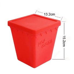 Pipoqueira Silicone para Micro-ondas com Tampa Pipoca Rápida - 7