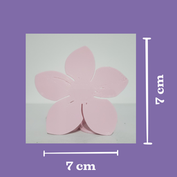 Puxador de Gaveta Flor Rosa (kit com 6 Unidades) - 5