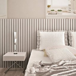 Painel Ripado em Placa 12,22cmx285cm (0,34m²) WPC - 1