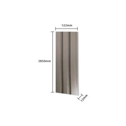 Painel Ripado em Placa 12,22cmx285cm (0,34m²) WPC - 4