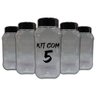 Pote Mantimentos Kit 5 Potes+5 Etiquetas Adesivas Cf800 - 11