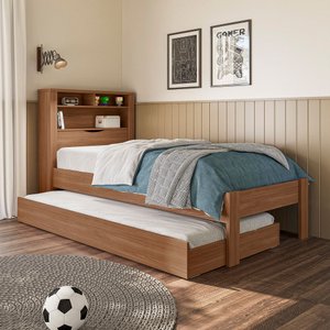 Bicama Solteiro Invicta com Baú