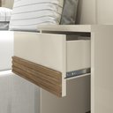 Ver imagem 5 de Cabeceira Casal Com 2 Mesas De Apoio Com Gaveta Bourbon