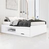 Cama Casal MDF/MDP com 2 Gavetas Kiara - 1