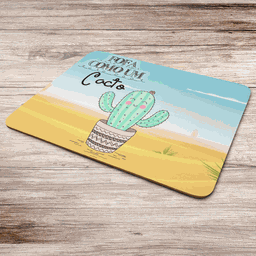 Mousepad Divertido - Fofa como Um Cacto - 2