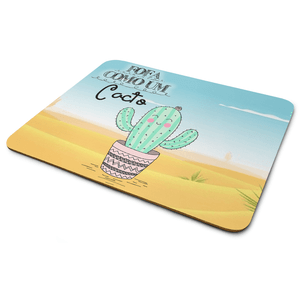 Mousepad Divertido - Fofa como Um Cacto