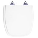 Ver imagem 6 de Assento Sanitário Laqueado Soft Close Flex Branco para vaso Deca