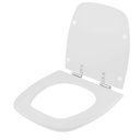 Ver imagem 4 de Assento Sanitário Laqueado Soft Close Flex Branco para vaso Deca