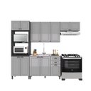 Ver imagem 3 de Cozinha Americana Completa 4 Peças 12 Portas 2 Gavetas Torre Quente Paris