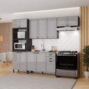 Ver imagem 2 de Cozinha Americana Completa 4 Peças 12 Portas 2 Gavetas Torre Quente Paris