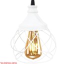 Ver imagem 3 de 3 Pendentes Aramado Esfera Balonê Branco Lustre Luminária Teto Regulável Sala Cozinha Industrial Agp