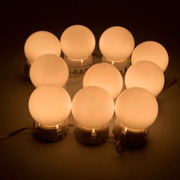 Kit Luz Camarim 10 Lâmpadas Led Auto-colantes com cabo USB - 2