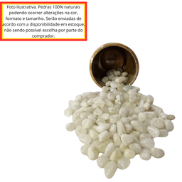 Pedra Quartzo com Enxofre 2 a 4 Cm Rolado 250g - 2