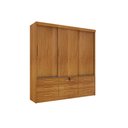 Ver imagem 1 de Guarda Roupa Casal Chicago 3 Portas 9 Gavetas S/Espelho Tcil Cinamomo