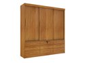 Ver imagem 1 de Guarda Roupa Casal Chicago 3 Portas 9 Gavetas S/Espelho Tcil Cinamomo