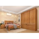 Ver imagem 2 de Guarda Roupa Casal Chicago 3 Portas 9 Gavetas S/Espelho Tcil Cinamomo