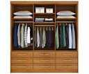 Ver imagem 3 de Guarda Roupa Casal Chicago 3 Portas 9 Gavetas S/Espelho Tcil Cinamomo