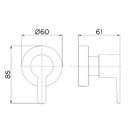 Ver imagem 2 de Acabamento Registro 1/2, 3/4 e 1 Docol Gali Cromado 00800006