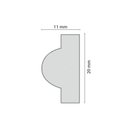 Ver imagem 3 de Roda Meio I20 Perfil de Poliestireno