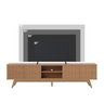 Rack para TV até 75 Polegadas com Ripado e 4 Portas Fortaleza - 10