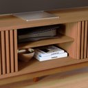 Ver mais imagens de Rack para TV até 75 Polegadas com Ripado e 4 Portas Fortaleza