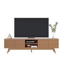 Ver imagem 3 de Rack para TV até 75 Polegadas com Ripado e 4 Portas Fortaleza