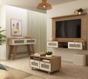 Ver imagem 1 de Conjunto Sala de Estar: Aparador + Painel + Mesa de Centro