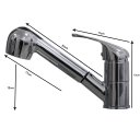 Ver imagem 2 de Torneira Cozinha Gourmet Monocomando Extensível Rose