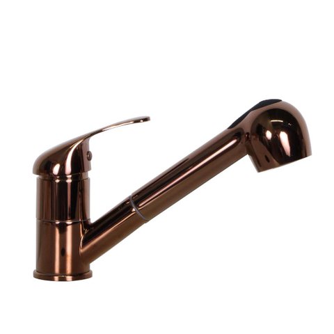 Torneira Cozinha Gourmet Monocomando Extensível Rose