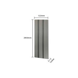 Painel Ripado em Barra 285x6,25cm (0,35m²) Casa Grassi - 4