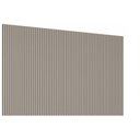 Ver imagem 5 de Painel P/ Quarto até 85 Pol Modular 2.2 Ripado 219x250cm Gris Fosco - Linea Brasil