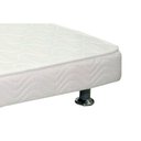 Ver mais imagens de Cama Box Base c/Auxiliar Solteiro Universal Courano White (88x188) - Ortobom