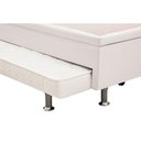 Ver imagem 5 de Cama Box Base c/Auxiliar Solteiro Universal Courano White (88x188) - Ortobom