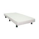 Ver imagem 3 de Cama Box Base c/Auxiliar Solteiro Universal Courano White (88x188) - Ortobom