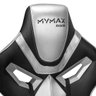 Cadeira Gamer Mx9 Giratoria Preto/prata - Mymax - 4