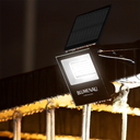 Ver imagem 1 de Refletor Solar Led Play 30w Ip65 6500k Preto C/ Controle Remoto