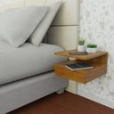 Ver imagem 1 de Mesa de Cabeceira Suspensa 1 Gaveta Inferior