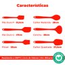 Utensílios em Silicone Preto 6 peças - Casambiente - 3